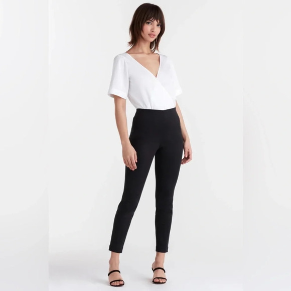 VETTA Slim Work Pant in Washed Black Size 4 - Picture 5 of 13